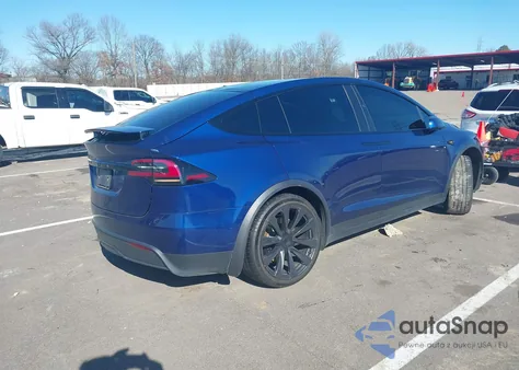 2024 Tesla Model X Long Range из США, поврежденный, VIN 7SAXCDE56RF449749